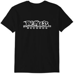 Ruthless Records Logo T-Shirt 80s 90s Clasic Hip Hop Eazy E Dr Dre NWA Shirt 24